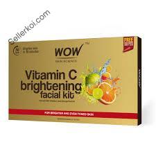 Wow Skin Science Vitamin C Brightening Facial Kit-7Pack  (85ml)
